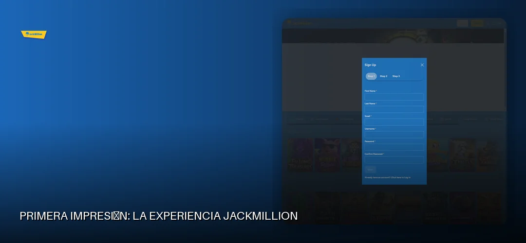 Primera impresión: la experiencia JackMillion